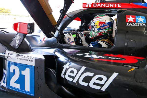 Rueda Memo Rojas en Paul Ricard en pruebas privadas