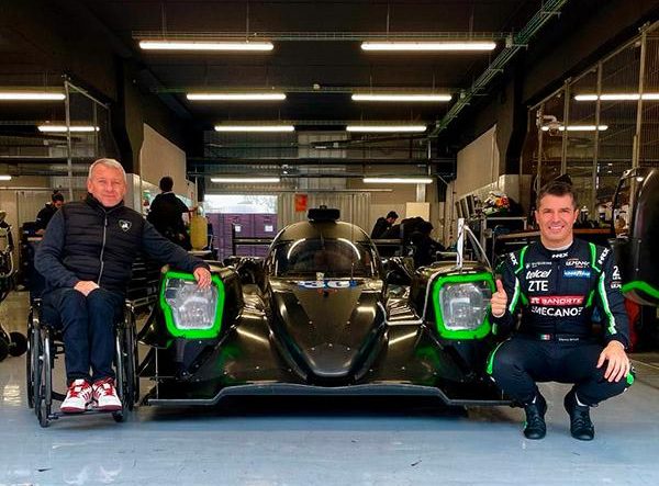 Rueda Memo Rojas en Barcelona con nuevos compa&ntilde;eros en el Team Duqueine