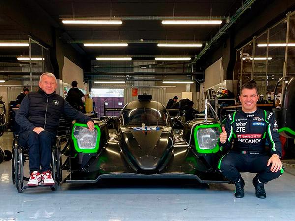 Rueda Memo Rojas en Barcelona con nuevos compañeros en el Team Duqueine